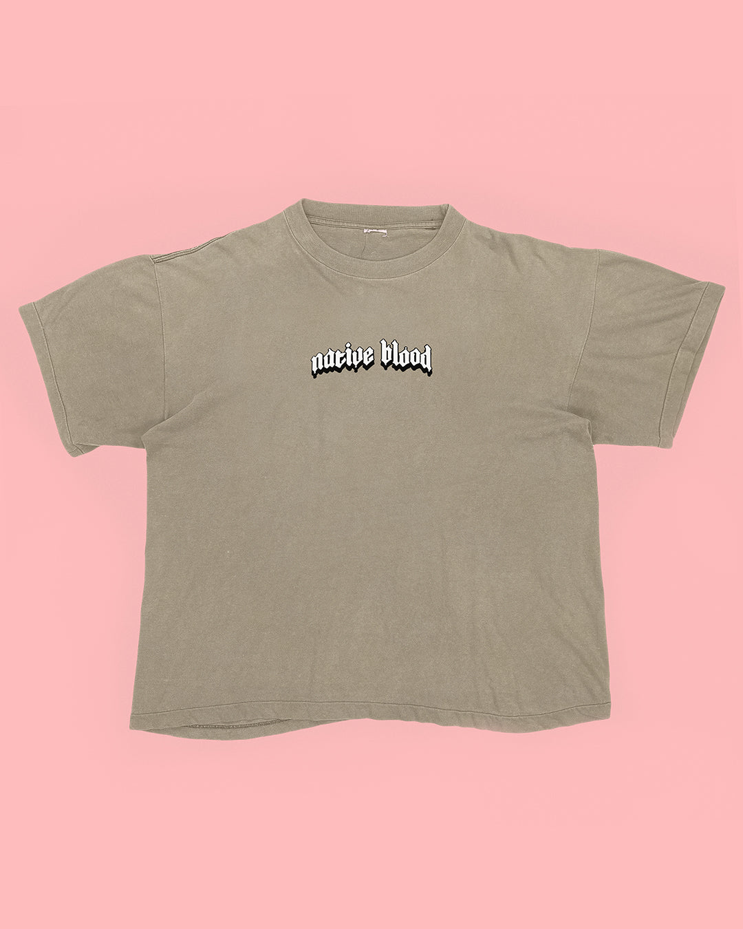 Native Blood - Logo on Tan