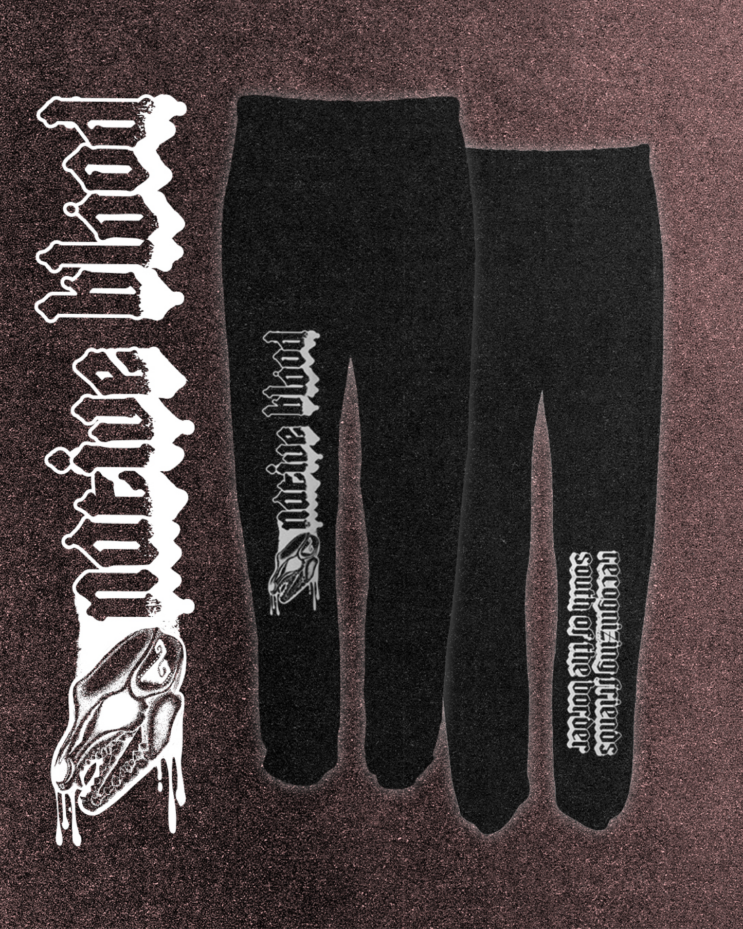 Native Blood Sweatpants w Pockets