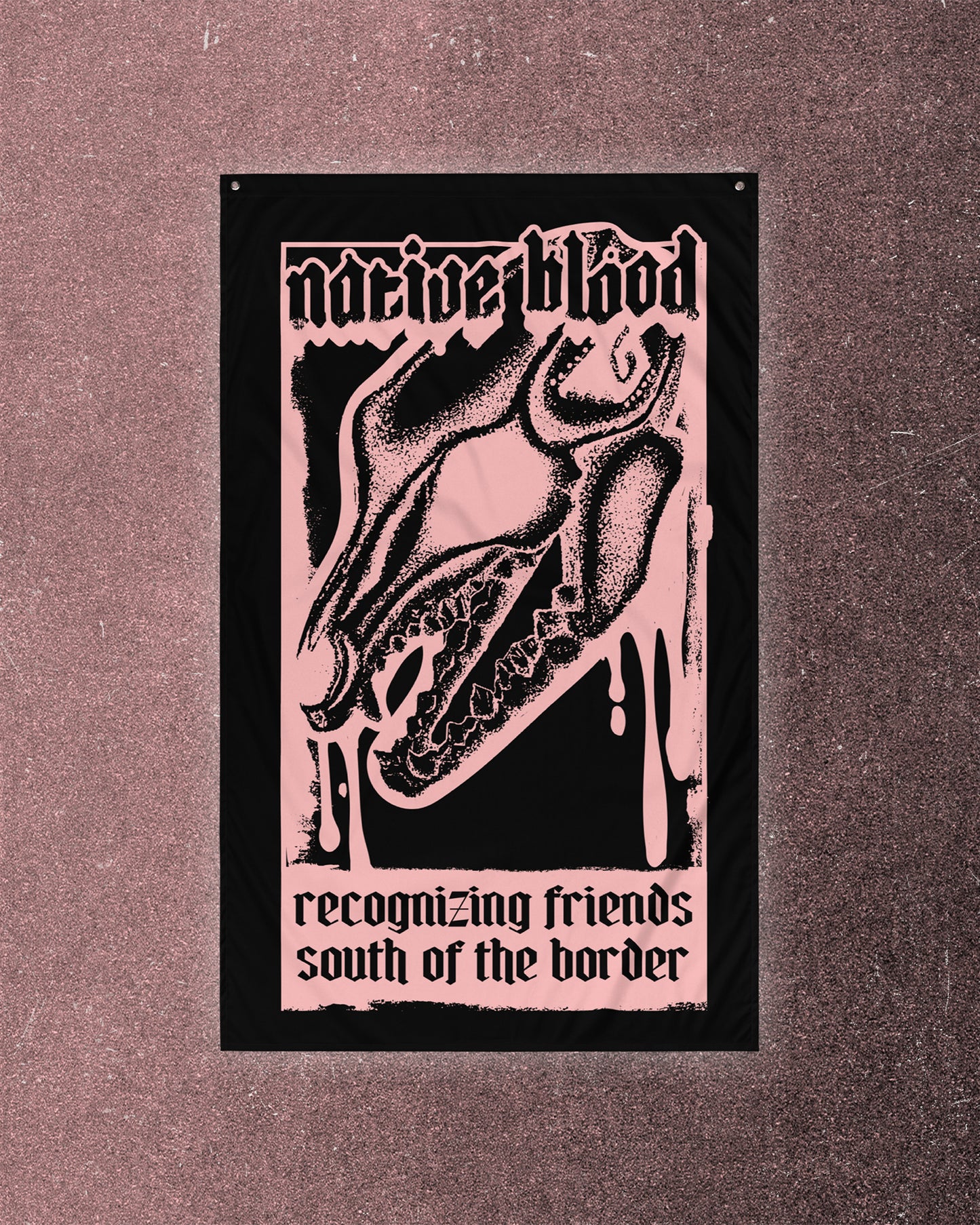 NB Coyotl Wall Flag