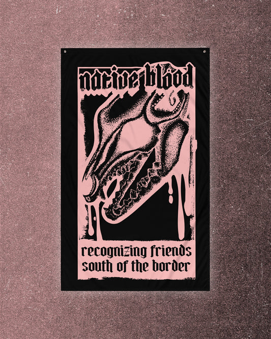 NB Coyotl Wall Flag
